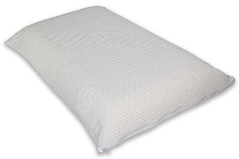 Tata Home Guanciale Memory Foam Cuscino Letto Memory Traspirante Fodera con Fibra d' Argento altezza 13 cm Mod. SILVER