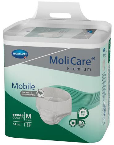 MOLICARE Premium Mobile 5 Tropfen Gr.M 14 St
