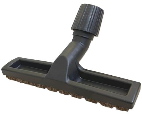 Premium Bocchetta Universale per aspirapolvere per Pavimenti duri Adatta per Grundig, Hanseatic, Hoover | con spazzole in crine Delicato e Giunto Girevole | Diametro: 30-38 mm | Accessori