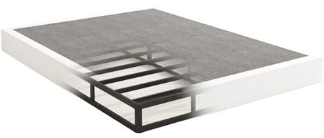 NHODIR 7 Inch Queen Box Spring-Heavy Duty 3000LBS Metal Bed Foundation, Noise-Free & Tool-Free Easy Assembly,Mattress Support Base for Queen Size Bed
