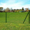 Keyroto Gartenzaun Drahtzaun Zaun Garten Gartenzaun Metall Maschendraht Garden Fence Gartenzäune Stahl 25 x 1,5 m Grün