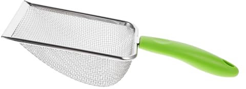 INOOMP Shovel Per Sabbia Con Rete Setaccio Per Spiaggia Per Raccolta Di Conchiglie e Filtraggio Della Sabbia