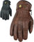 Texpeed Motorradhandschuhe Herren Leder - Biker Winter warm handschuhe - Weiches, leichtes echtes Braun - L