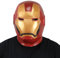 Halloween Party Hero Cosplay Mask Iron Man Cosplay Mask Horror Headgear for Halloween Carnival Costume Party Props