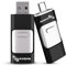 SUHSAI 4-in-1 USB Stick 512GB, USB 3.0 Stick, Speicherstick, Hochgeschwindigkeits-Pen-Laufwerk, Thumb Drive, Photo Stick Speed-Laufwerk für PC, Laptop, iPad, Android, Tablet (Schwarz)