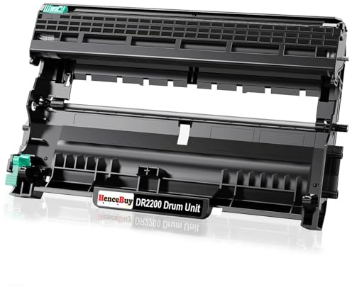 HenceBuy DR-2200 Trommel Kompatibel für Brother DR2200 Trommeleinheit für MFC 7360N 7360NE 7460DN 7860DW HL2130 HL2240D HL2250DN HL-2250DN DCP 7055 7055W 7065DN FAX 2840 Drum Schwarz