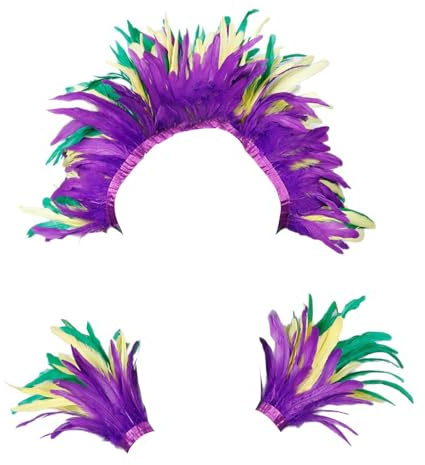 Celanisai Costume de carnaval gothique pour femme, avec plumes, écharpe, poncho, Halloween, fête, costume, cape, boa en plumes, châle, gothique, Halloween, cosplay