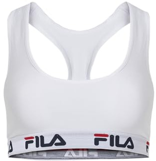 Fila Fu6042 Soutien-gorge Femme Bra, Blanco (White), L Mujer