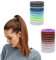 20Pcs Spiral Hair Ties Plastic Hair Coil Bands No Crease Phone Cord Bobbles Bands Ponytail Holders Hair Accessories for Women Girls Ladies