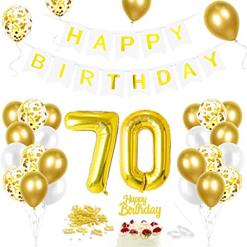Globo 70do cumpleaños dorado, Decoracion cumpleaños 70 año, globo 70do cumpleaños, globo gigante foil numero 70, globo foil feliz cumpleaños 70, globo 70 decoracion para cumpleaños hombre mujer