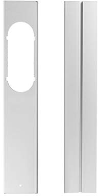 Deflector Suave Universal para Aire Acondicionado, Deflector de PVC Liviano, Aire Acondicionado Móvil Placa de Sellado de Ventana Ajustable Deflector de Férula Compatible con