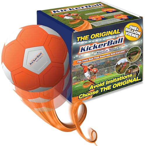 Swerve Ball, KickerBall, la palla che si piega, curva, e aggira gli ostacoli