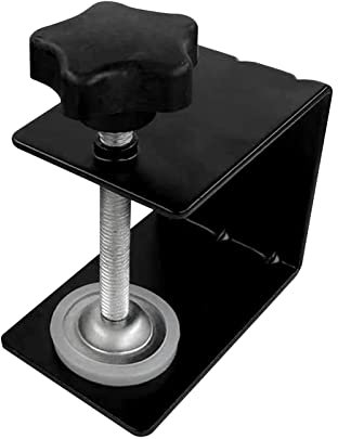 GDWD C Klemme, 1/2/4 Stück Heavy Duty Stahl Tiger C-Zwingen, Schrankklemmen Gesichtsrahmen, Schubladenfront-Installationsklemmen, Klemmwerkzeuge für Holzbearbeitung Heimwerken (4), Schwarz