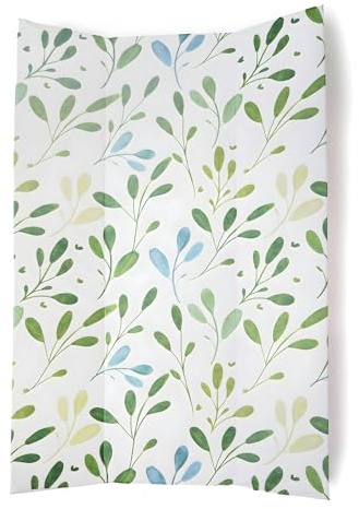 Clair de Lune Olive Anti-Roll Wedge Baby Changing Mat 67 x 44 cm