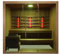 Infrarot und Finnische Sauna KOTKA für 4-5 Personen - 200x150x190 cm - Vollspektrumstrahler, Saunaofen inkl. Saunasteine, Farblicht LED (7 Farben), MP3 Player inkl. Bluetooth