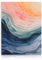 Dazzlewall Póster Salud Mental, Acuarela Abstracta Inhale Exhale para Oficina de Terapia Dormitorio 30×40 cm Sin Marco