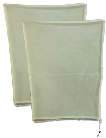 Para Plantas 2 Piezas Manta Transparente Tejido Con Cordón