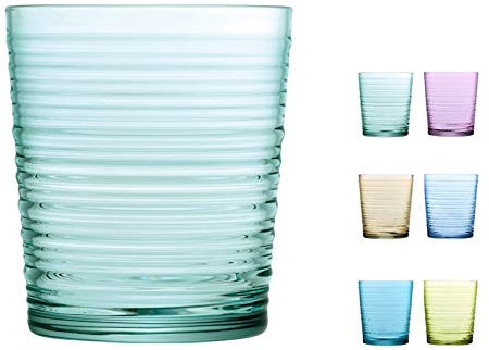 Pasabahce Pack 6 Vasos de colores Granada 41 Cl