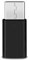 NAUC Lot de 2 adaptateurs micro USB vers USB C type C mâle convertit USB 2.0 type B vers USB 3.1 type C - Couleur : noir