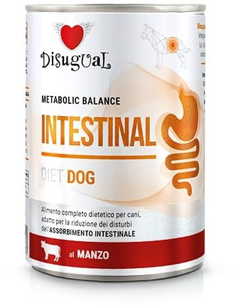 Avskräckande diet Hundmat Våtfoder Intestinal nötkött 6 x 400 gr för hundar
