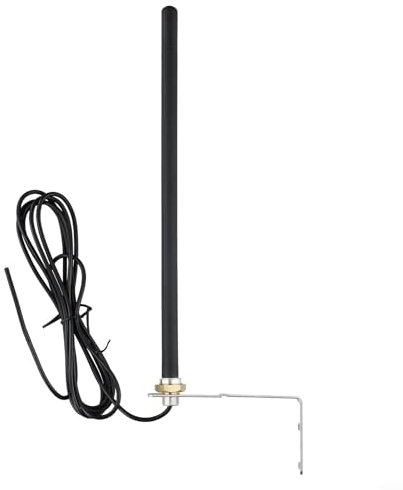 ZYNCUE Ouvre-porte intelligent extérieur - Antenne réceptrice longue portée 433,92-434 MHz - Antenne murale extérieure - Récepteur de porte de garage - Portée étendue pour ouvre-portail intelligent