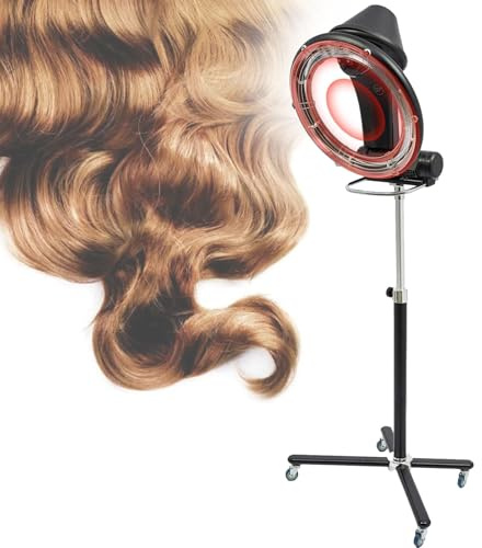 1200W Orbitante Infrarosso Casco Asciugacapelli Riscaldatore Parrucchiere in Piedi Professionale Capelli Colore Permanente Processore Asciugatrice Acceleratore
