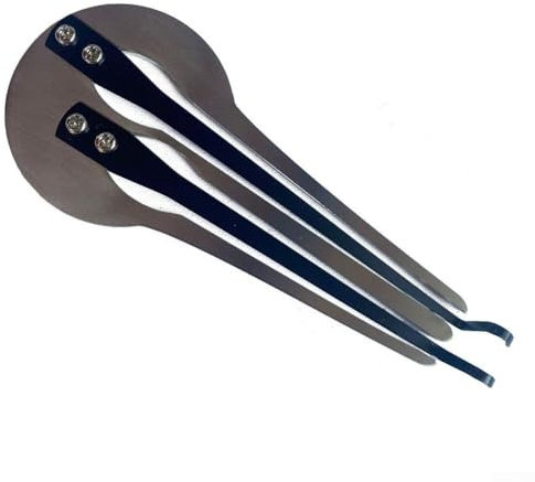 ZWEquipint Maultrommel, Maultrommel, zweifarbiges ethnisches Musikinstrument, russische Mundharmonika, für Musikerziehung, Edelstahl-Konstruktion, Musik-Lerninstrument