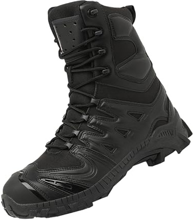 Generisch Scarpe da trekking da uomo, impermeabili, di alta qualità, leggere, antiscivolo, comode, antivento, resistenti all'abrasione, Nero , 41 EU