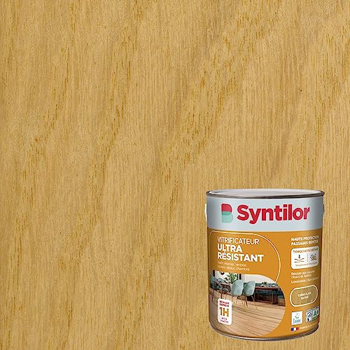 Syntilor - Vitrificateur Parquet Ultra Résistant Chêne Clair 2,5L