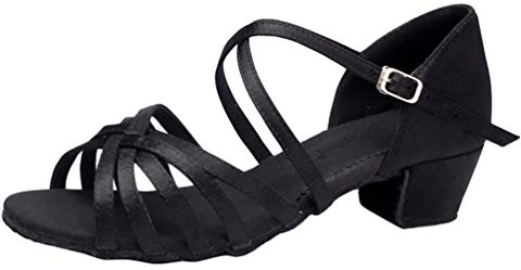 LaoZan Dam, flickor, småbarn, barn, salsa, dansskor, latin, tango, dans, pumps, sandaler, festskor