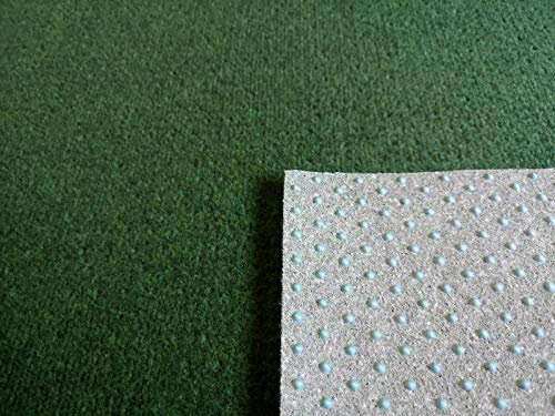 Rasenteppich Kunstrasen Standard grün Velours Weich Meterware (400x400 cm)