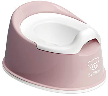 BabyBjörn Pot Smart, Rose pastel/Blanc