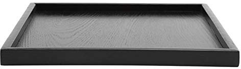 Bandeja de madera grande Bandeja para servir cuadrada, Bandeja para servir té Bandeja cuadrada, Bandeja para servir de madera Bandejas de madera, Bandeja para mesa de(30*30)