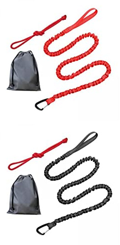 barenx Bike Tow Rope Bungee Cord Elastic Dogs Lead Running Belt Pet Leash 2X