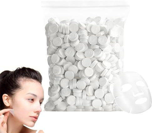 100 Stücke Hautpflege Maske,Compress Gesichtsmaske Selber Machen Diy Gesichtsmasken Diy Sheet Mask Compressed Face Einweg Gesichtsmasken Komprimierte Gesichtsmaske Tabletten Masken Beauty
