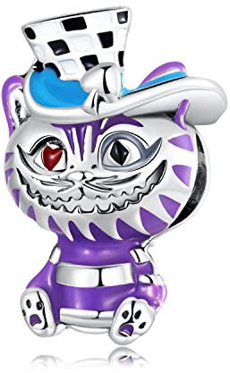 Charms de chat magique pour bracelet Pandora en argent sterling 925-Perles de charme pour femmes amies-Cadeau de Noël