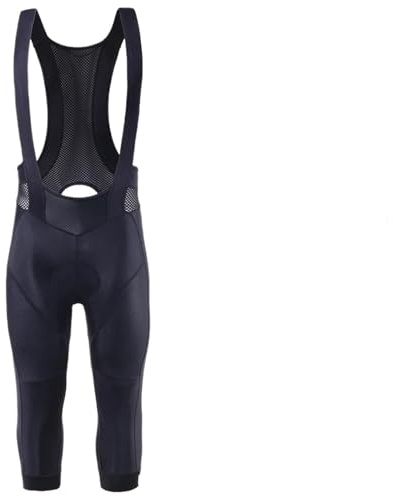 Cuissard à Bretelles De Cyclisme Cuissard à bretelles for hommes, collants de vélo, vêtements professionnels de vélo de route, bretelles d'équitation longue Distance 6H, 3/4 Pour Le Cyclisme(M)