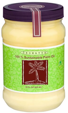 100% Sustainable and Organic Palm Oil - RSPO Certified- 28 Fl Oz