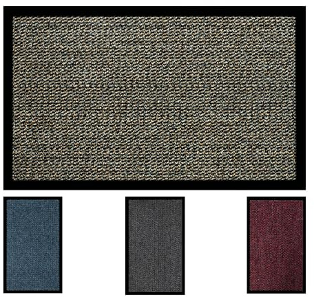 OLIVO.shop | Tappeto asciugapassi ingresso, zerbino asciugapassi antiscivolo, zerbino ingresso esterno intero, tappeto assorbente ingresso (BEIGE, 60x90 cm)
