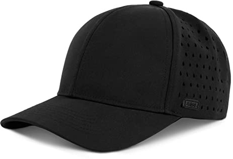 SYMPL Damen V-6-panel Baseballkappe, Schwarz, M