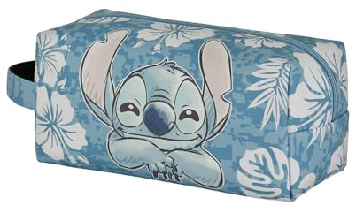 Disney Unisex 06864 Brick Plus Reise-Kosmetiktasche Aloha, Blau, Einheitsgröße