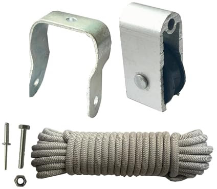 kowaku de polea de escalera de extensión, accesorios, piezas de reparación, piezas de mantenimiento de cuerda de 40 pies