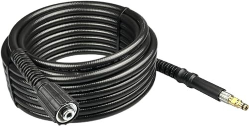 M&M Smartek Hochdruckschlauch für – kompatibel zu Kärcher Geräten wie K2 bis K7 / Quick Connect auf M22 IG geeignet für Kärcher Hochdruckreiniger ab 2008 (8 Meter)