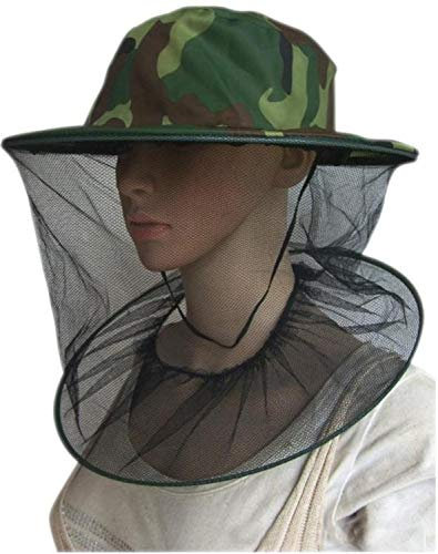 PPX Imker Maske Gap Hat, 2 Pack Camouflage Bienenzucht Maske Gap Hat perfekt für den Anfänger Imker Outdoor Wandern Camping, Klettern, Angeln, Radfahren