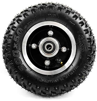 Ruota pneumatica 200x50 con la gomma fuoristrada per il motorino di montagna e lo skateboard della montagna