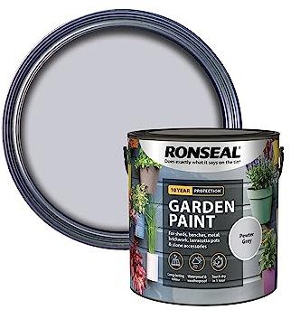 Ronseal Garden Paint Pewter Grey 2.5L