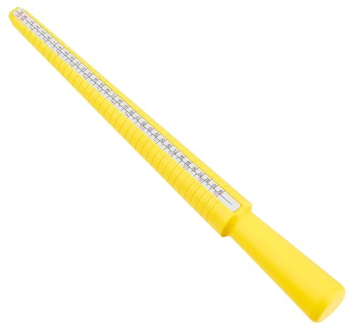 UNICRAFTALE 2 type Baguier Mesurer Taille de Doigts Baguier Calibreur Jauge Anneaux Outil de Mesure de la Taille des Bagues Mandrin Anneau Plastique Tailles US Hong Kong