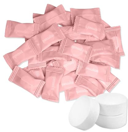 flintronic Komprimierte HandtüCher Tabletten, 120PCS Komprimiertes Handtuch Einweg, Compressed Mini Face Handtücher Tablets, Tragbare Handtücher für Outdoor, Reisen, Arbeitsplätze, Zuhause, Schönheit