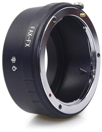 FAX Anello adattatore per obiettivo per fotocamere di montaggio durevole costruzioni in metallo per fotografi appassionati adattatore obiettivo