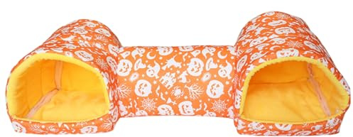 Tunnels et cachettes pour cochons d'Inde, lit Lavable pour Petits Animaux pour Jouer, se Reposer et s'enrichir